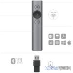 Logitech Spotlight™ Presentation Remote, Bluetooth/RF, USB, 30 m, Grey - Image 6