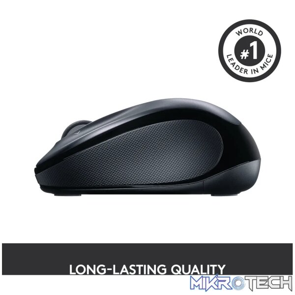 Logitech Wireless Mouse M325, Ambidextrous, Optical, RF Wireless, 1000 DPI, Black - Image 11