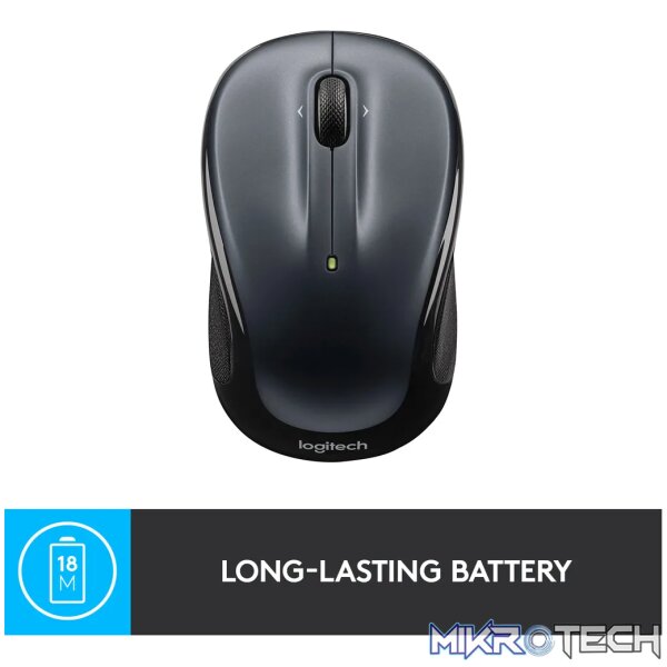 Logitech Wireless Mouse M325, Ambidextrous, Optical, RF Wireless, 1000 DPI, Black - Image 13