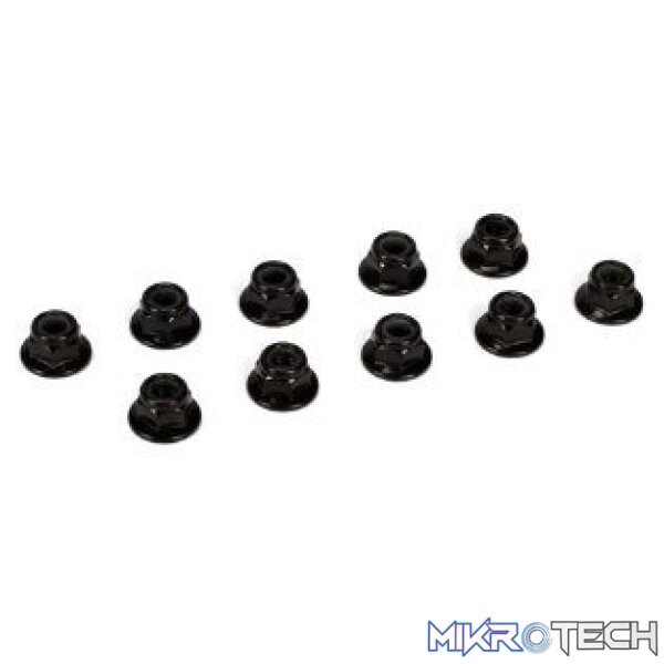 * M5 Nylock Flanged Serrated Nut (10) * M5 Nylock Flanged Serrated Nut (10)