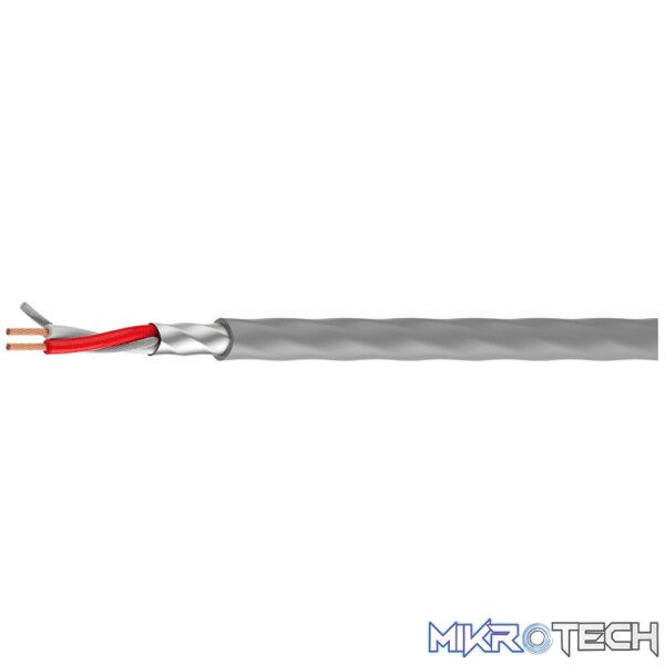 MC032-200M_1 Roxtone - Cable Round 2-Core Overall Screen 3.3Mm Od 200M - Image 1