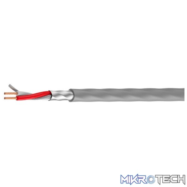 MC036200_1 Roxtone - Cable Round 2-Core Overall Screen 3.7Mm Od 200M - Image 1