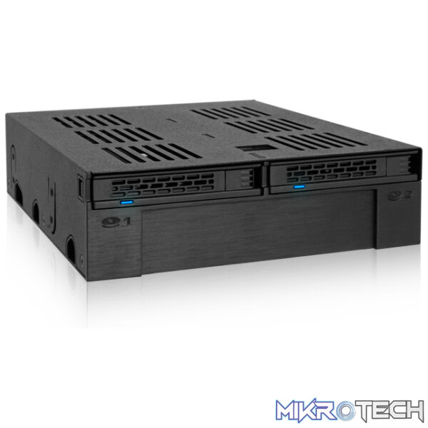 MR-i322 Icy Dock ExpressCage MB322SP-B Mobile Rack - Image 1