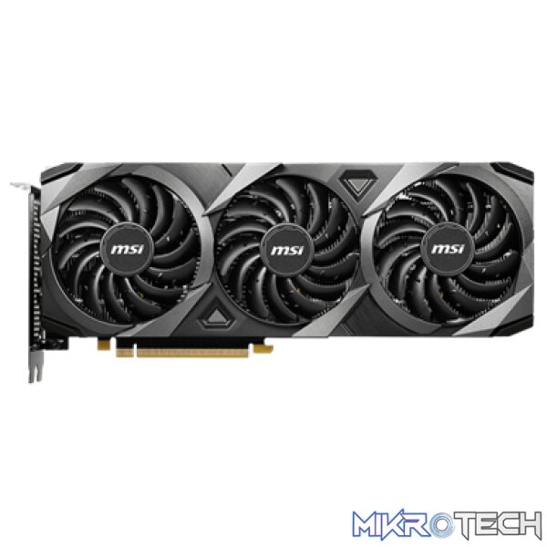 MSI Nvidia GeForce RTX 3060 TI Ventus 3X 8G OC LHR Graphics Card - Image 2