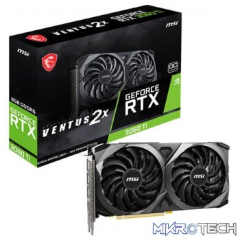MSI Nvidia GeForce RTX 3060 Ti 8G Graphics Card