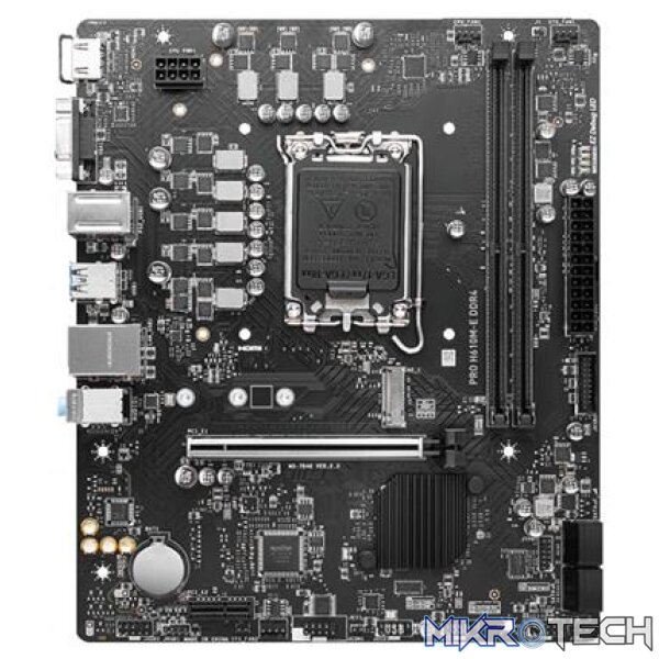 MSI PRO H610M-E DDR4 LGA1700 Motherboard - Image 3
