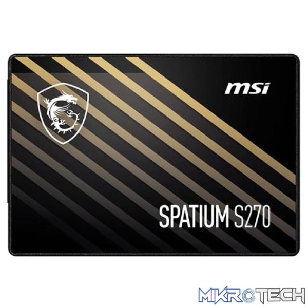 MSI Spatium S270 120GB SATA 2.5 inch SSD MSI Spatium S270 120GB SATA 2.5 inch SSD