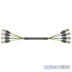 Roxtone - 3M 4:4 Xlr Extension