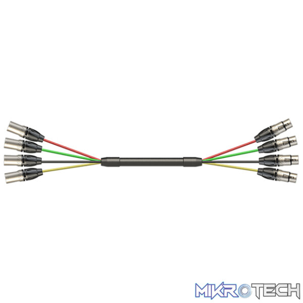 MU410L3 Roxtone - 3M 4:4 Xlr Extension - Image 1