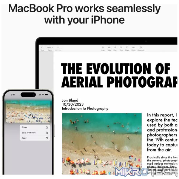 Apple MacBook Pro 14.2-inch Retina XDR Laptop - Apple M3 Max 1TB SSD 36GB RAM macOS MRX83ZE/A - Image 7