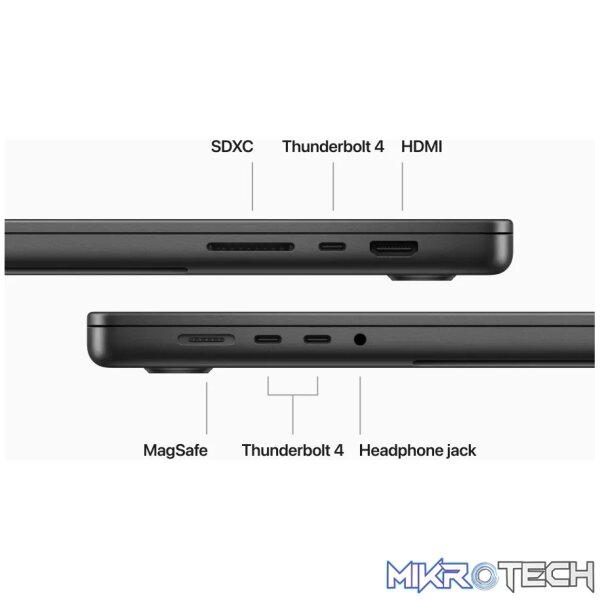 Apple MacBook Pro 16.2-inch Retina XDR Laptop - Apple M3 Max 1TB SSD 48GB RAM macOS MUW63ZE/A - Image 6