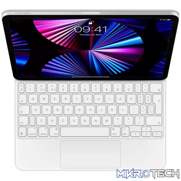 Magic Keyboard for iPad Pro 11-inch (3rd generation) and iPad Air (4th generation) - International English - White Magic Keyboard for iPad Pro 11-inch (3rd generation) and iPad Air (4th generation) - International English - White