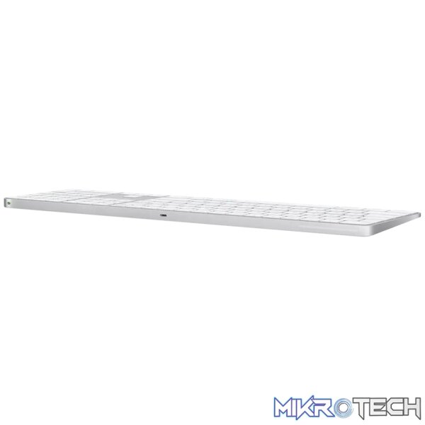 Apple Magic Keyboard with Touch ID and Numeric Keypad White MK2C3Z/A - Image 3