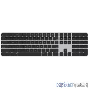 Magic Keyboard with Touch ID and Numeric Keypad for Mac models with Apple silicon - Black Keys - International English