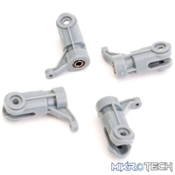 * Main Blade Grips with Bearings: Red Bu
