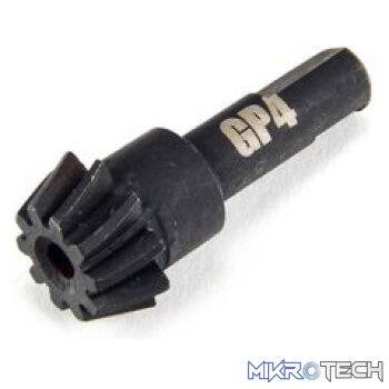 Main Input Gear 10T Spiral Cut GP4 5mm