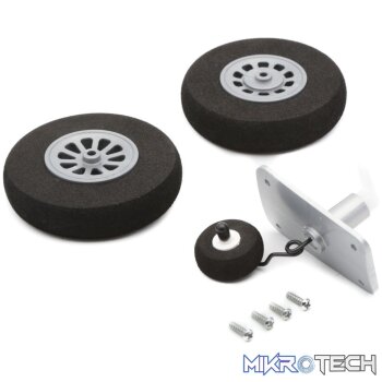 * Mains65mm&Tail28mmWheel: P-51D