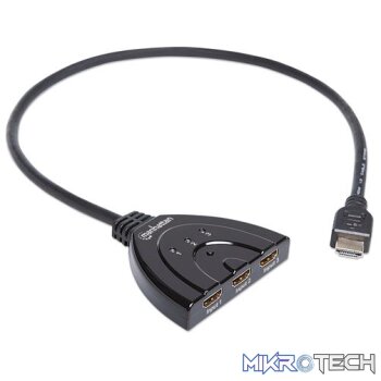 Manhattan 1080p 3-Port HDMI Switch