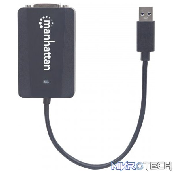 Manhattan (152310) SuperSpeed USB 3.0 to DVI Converter - Image 4