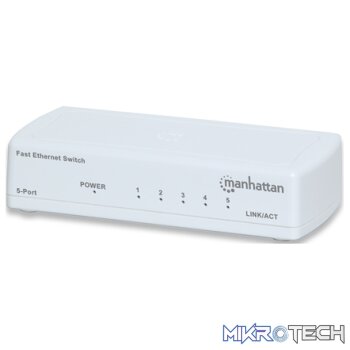 Manhattan 5-Port Fast Ethernet Switch