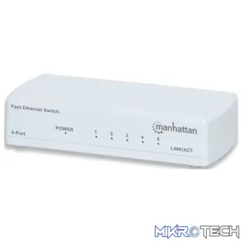 Manhattan 5-Port Fast Ethernet Switch