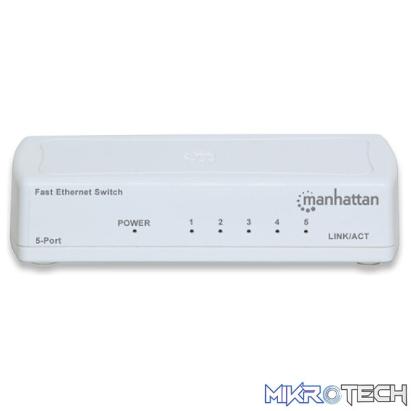 Manhattan 5-Port Fast Ethernet Switch - Image 5