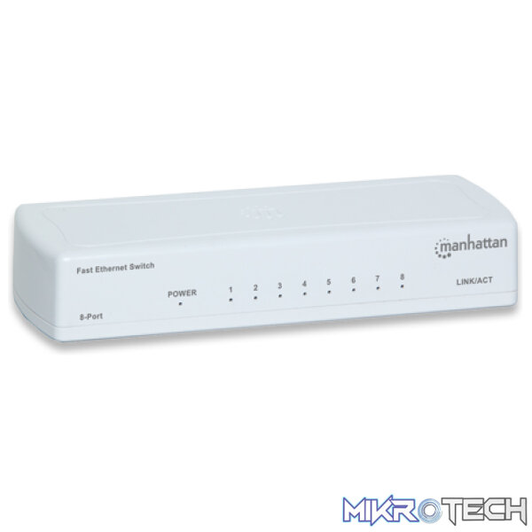 Manhattan 8-Port Fast Ethernet Switch - Image 4