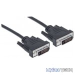 Manhattan Digital Video Cable – DVI-D Dual Link Male to DVI-D Dual Link Male - Image 2