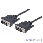 Manhattan Digital Video Cable – DVI-D Dual Link Male to DVI-D Dual Link Male