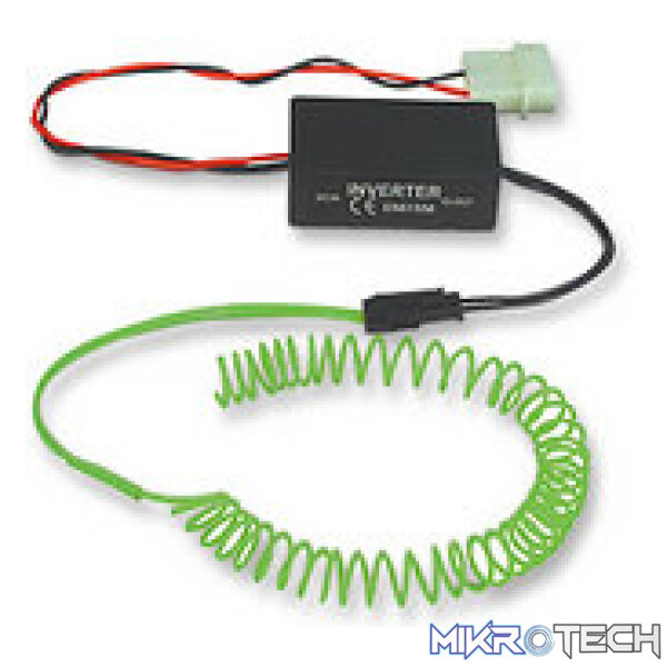 Manhattan Electro Luminescent Cable Neon Green Manhattan Electro Luminescent Cable Neon Green
