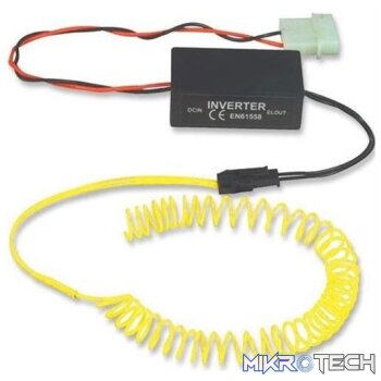 Manhattan Electro Luminescent Cable Neon Yellow-Multipurpose Flexible Wire with Bright Neon Blazing Yellow Glow