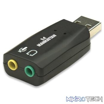 Manhattan Hi-Speed USB 3-D Sound Adapter
