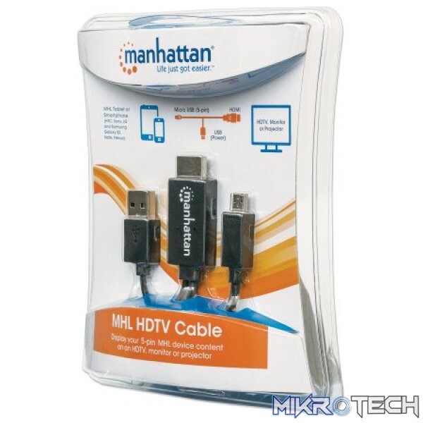 Manhattan MHL HDTV Cable - Image 3