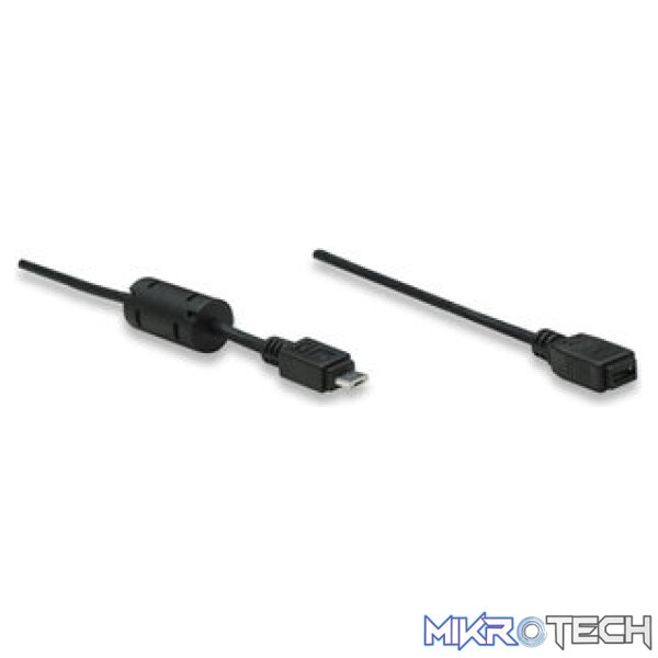 Manhattan Micro USB AM to Micro USB Female Manhattan Micro USB AM to Micro USB Female