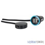 Manhattan PopCharge Auto Passenger Automotive USB Fast Charger with Four 1A Ports - Image 2