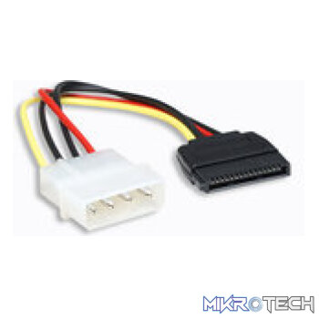 Manhattan SATA Power Cable-4 Pin to 15 Pin