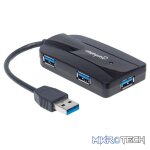 Manhattan SuperSpeed USB 3.0 Hub and Card Reader/Writer - Image 2