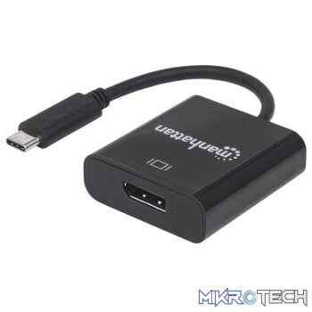 Manhattan SuperSpeed+ USB-C 3.1 to DisplayPort Converter