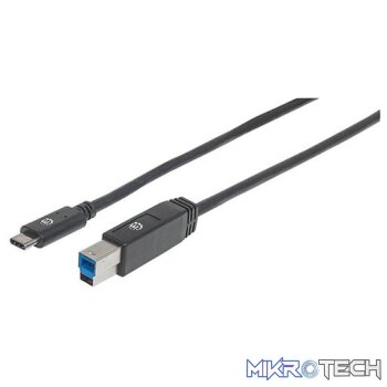 Manhattan SuperSpeed USB C Device Cable