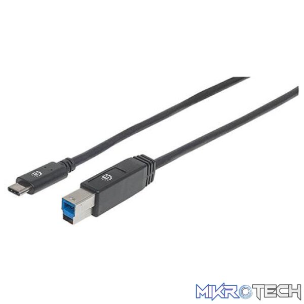 Manhattan SuperSpeed USB C Device Cable Manhattan SuperSpeed USB C Device Cable