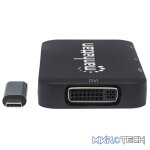 Manhattan USB-C 4-in-1 Audio/Video Converter - Image 3