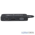 Manhattan USB-C 4-in-1 Audio/Video Converter - Image 4