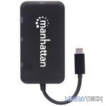 Manhattan USB-C 4-in-1 Audio/Video Converter - Image 5