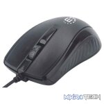 Manhattan Wired USB Optical Mouse – Compact Three Buttons with Scroll Wheel - Image 2