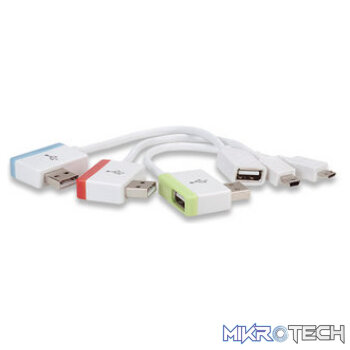 Manhattan iLynk HUB+ Micro & Mini USB Adapter & USB port