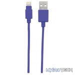 Manhattan iLynk Lightning Cable Type A Male to 8 Pin Male, 1 m (3 ft.), Purple - Image 4