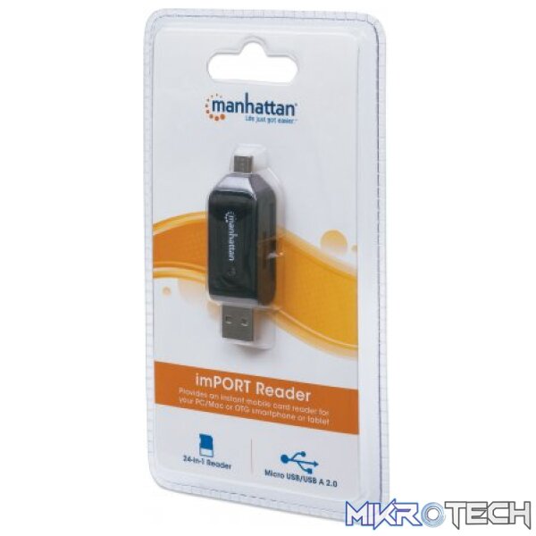 Manhattan imPORT Reader-Mobile OTG Adapter - Image 2