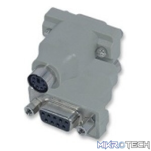 Manhattan mouse adapter Mini DIN6 Female / DB9 Female Manhattan mouse adapter Mini DIN6 Female / DB9 Female