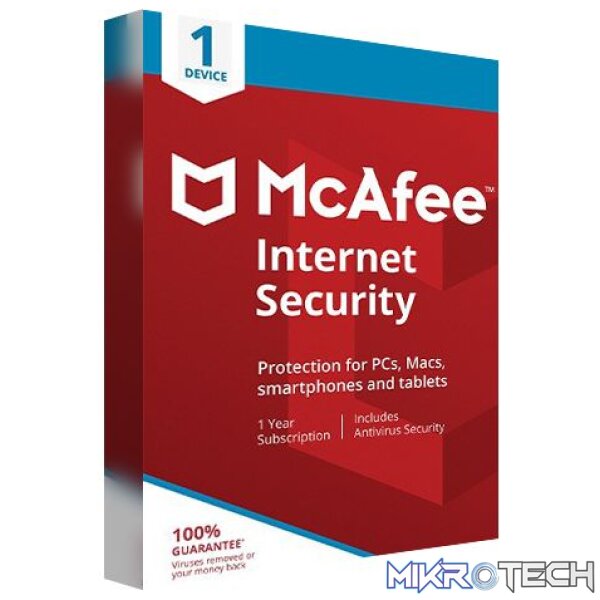 Mcafee 1-Year Free Internet Security Mcafee 1-Year Free Internet Security