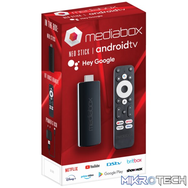 Mediabox Neo Stick 1080P HDR Android TV - Image 2